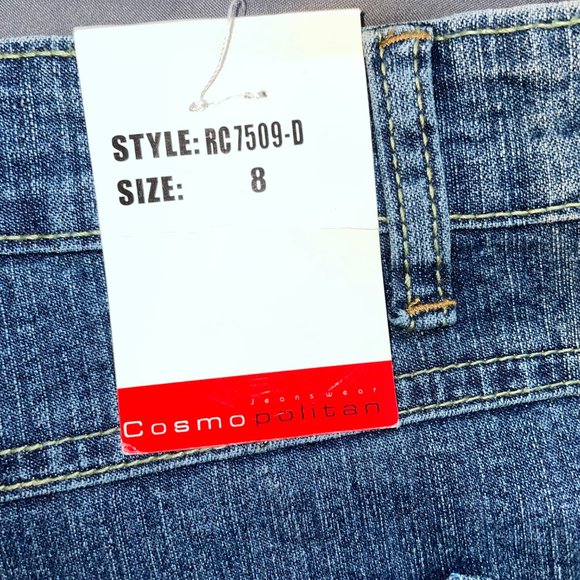 Womans Cosmopolitan Jeanswear Denim Capris 8 - Picture 7 of 9